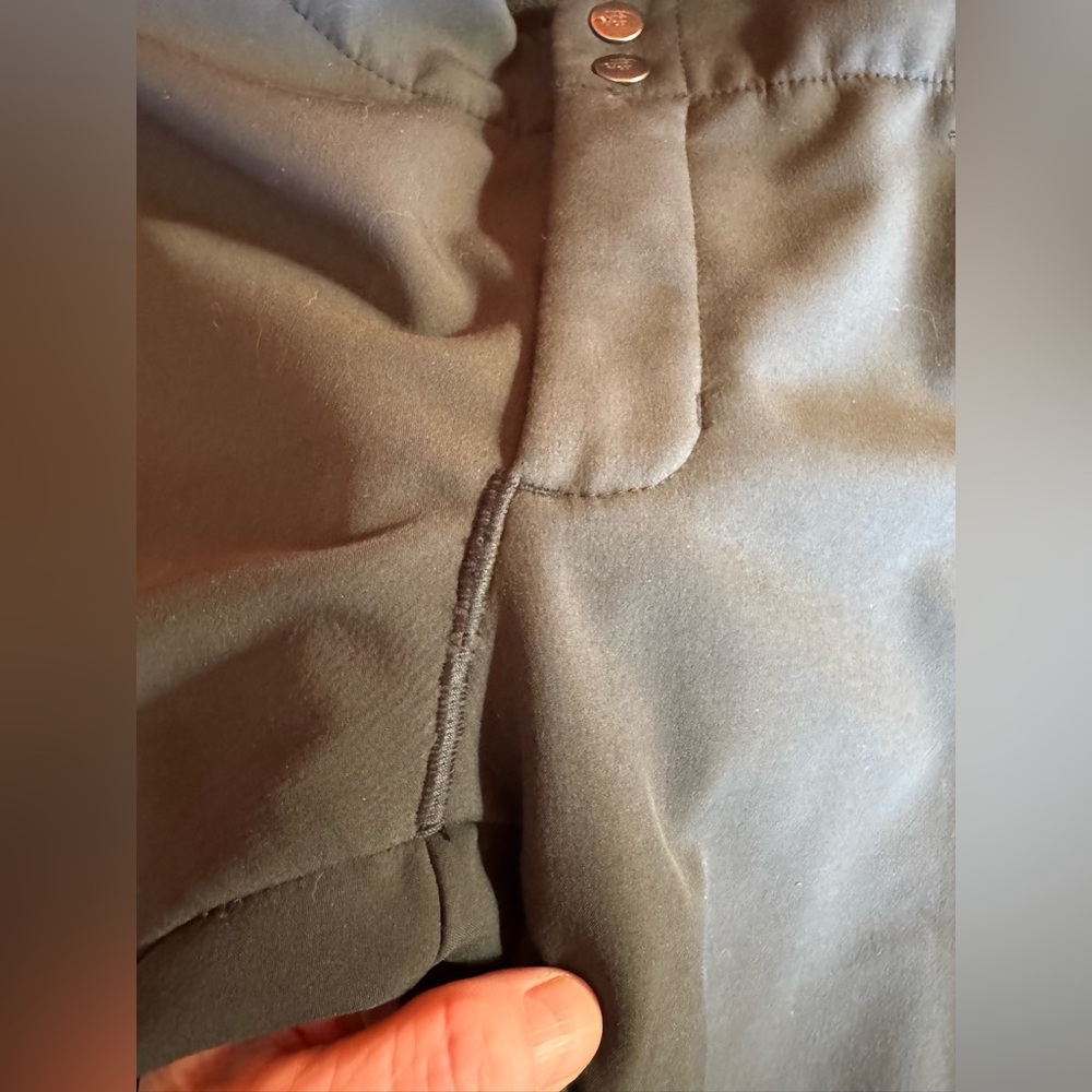 Women's The North Face Apex Softshell Ski Pants Black Charcoal, Size M, Flaws - Picture 11 of 14